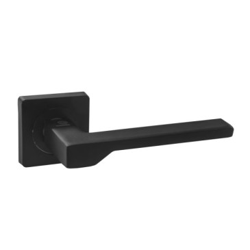 Ручка дверная квадр. INERTA FZ14-236 BL, черный