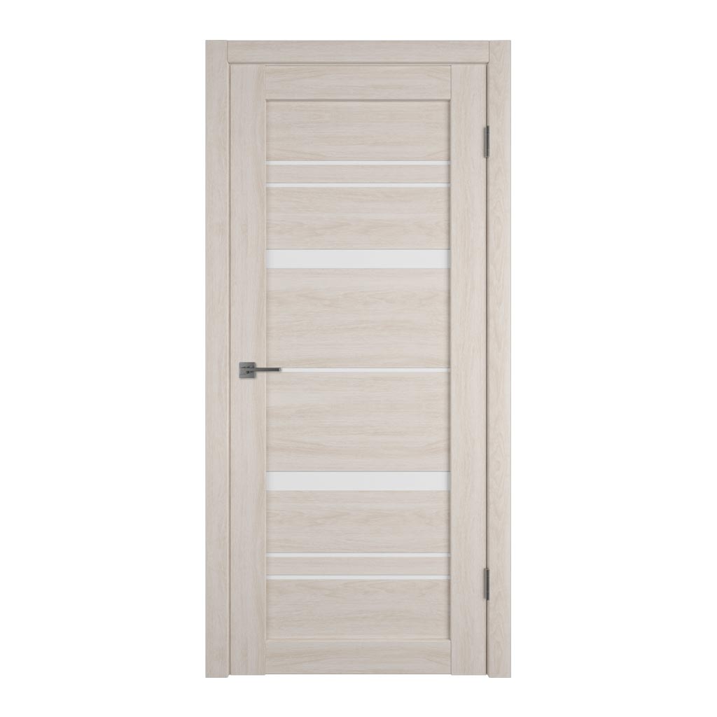 Межкомнатная дверь Grace 309, роял белый, стекло сатинат